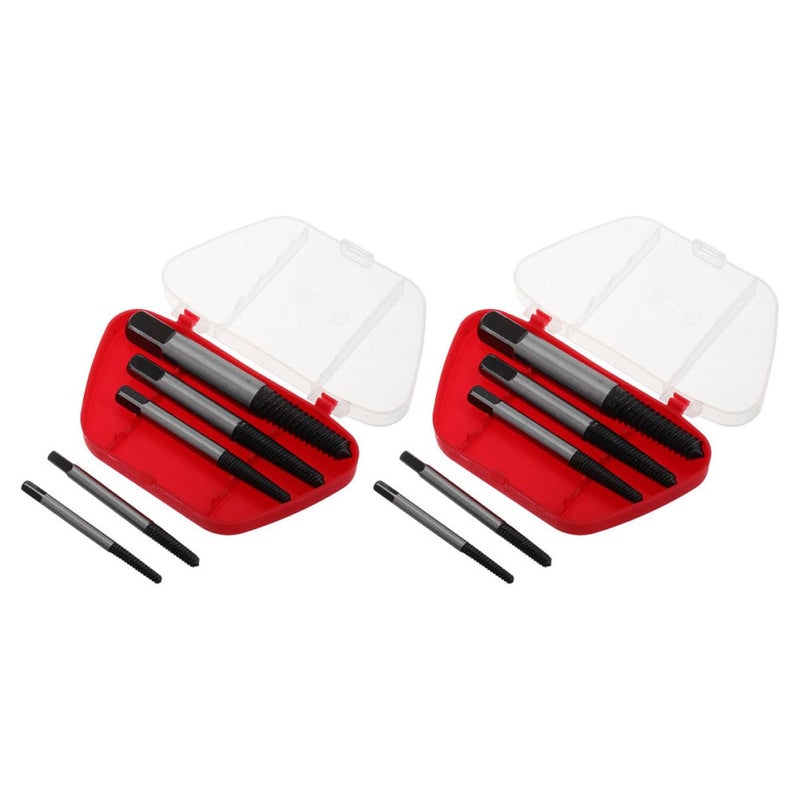 Damaged Screw Extractor Set 10PCS Easy Out Tool For Stripped Bolts And Screws Removal Kit - Image 2