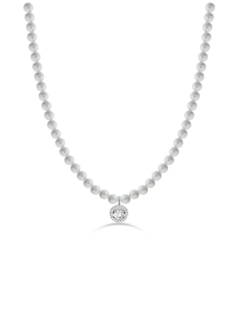 ليو جو Liu Jo Moon Silver Necklace