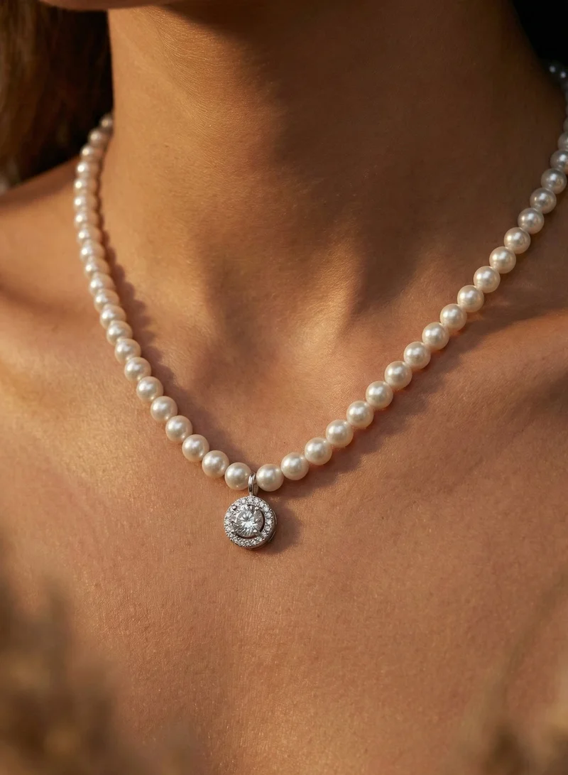 Liu Jo Liu Jo Moon Silver Necklace - LJ2579