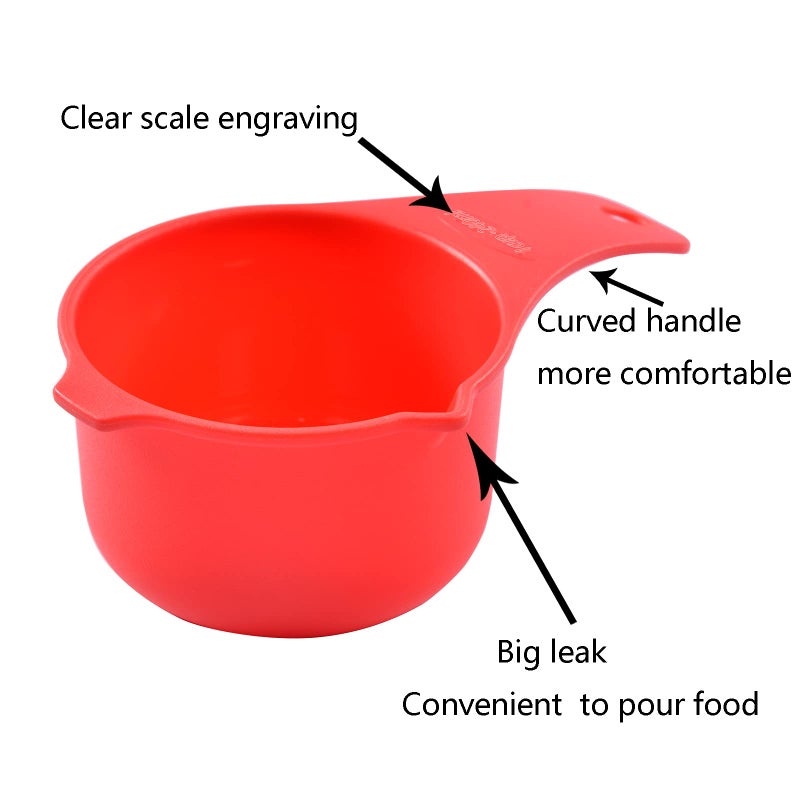 DOTINGHUX Measuring Cups Set of 7, Assorted Colors - Image 3