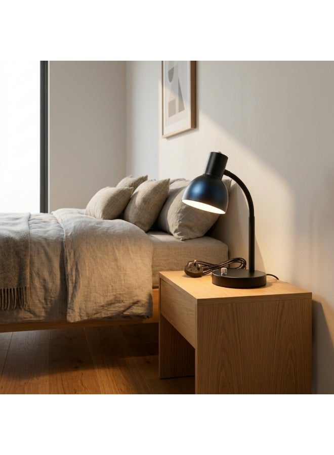 Modern Table Lamp for Bedroom & Living Room – Minimalist Bedside Lamp with Soft Warm Light – Decorative Desk Lamp for Home Office, Study Table & Nightstand – Elegant Home Lighting - Image 2