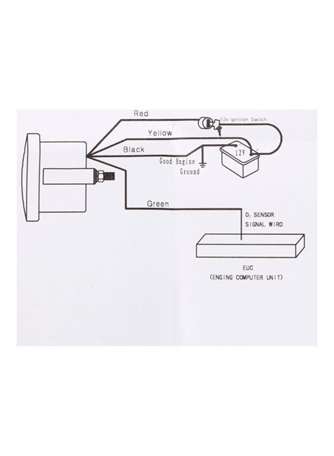 نيبمينينت مقياس تناظري رقمي لقياس نسبة الهواء أو الوقود للسيارة مكون من 20 مصباحا - Image 3