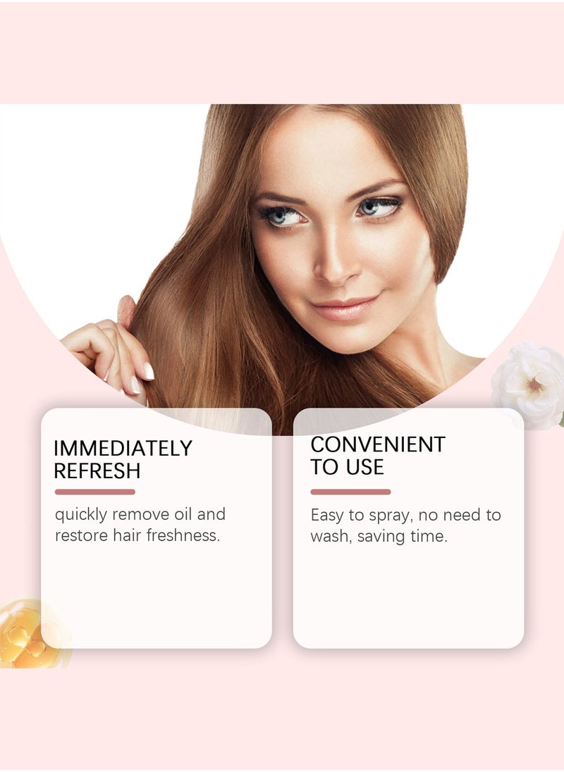 HOEGOA Hair Fairy Duster Dry Shampoo Powder - Organic Dry Hair Spray,Volumizing Non-Aerosol Natural Ingredients,Fairy Duster Dry Shampoo Powder  - Image 2