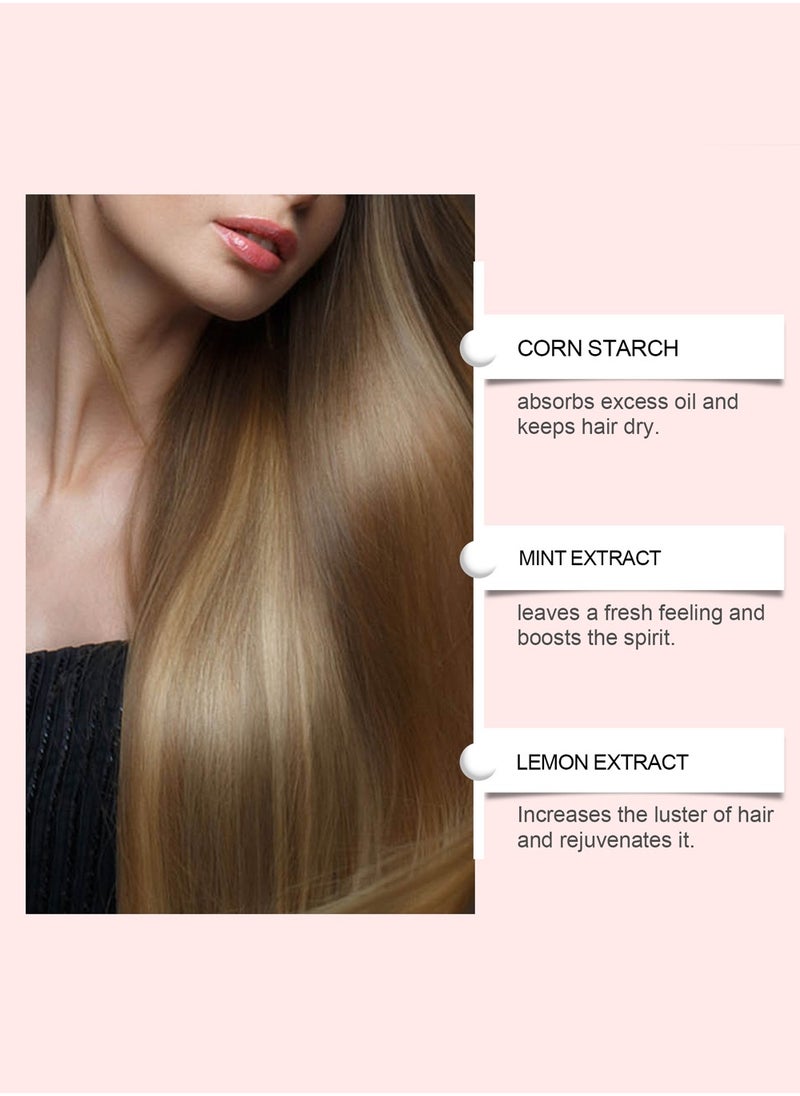 HOEGOA Hair Fairy Duster Dry Shampoo Powder - Organic Dry Hair Spray,Volumizing Non-Aerosol Natural Ingredients,Fairy Duster Dry Shampoo Powder  - Image 4