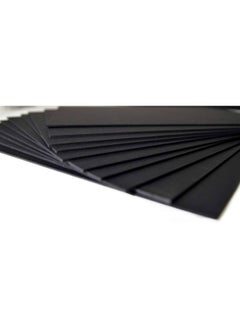 A3 Black Mounting Board Z Black Colour Pack of 4 Cardstock paper-600 GSM 1mm Thick Size 297mm X 420mm