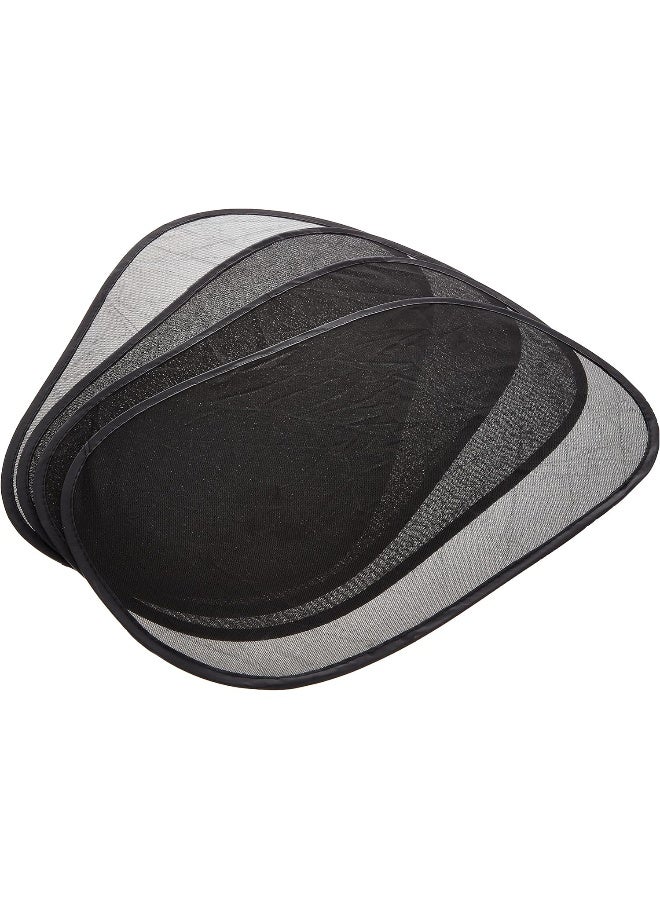 SHOWAY Baby Car Window Shades - 20"x12" (4 Pack) | Side Sun Shade for with Total Glare, Heat, Blocks over 98% of harmful UV Rays Protection Back Sunshade Blocker - Image 1