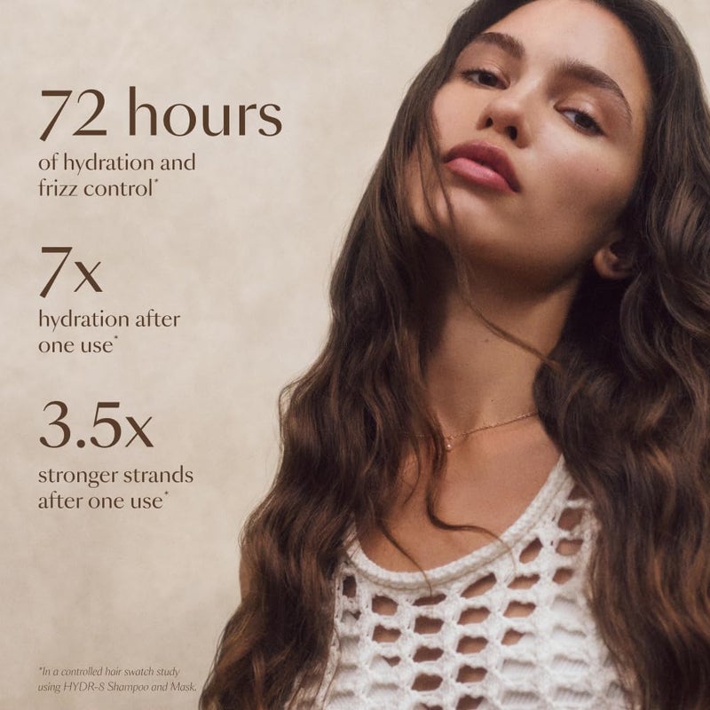 VEGAMOUR HYDR-8 Deep Moisture Repair Mask, Deep Conditioner Hair Mask Formulated Without Sulfates for Dry, Damaged, Frizzy Hair, Floral & Vanilla Scent, 5 fl. oz. - Image 2