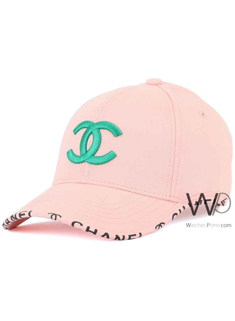 Channel Master Chanel Baseball Cap Pink Color Cotton Hat - Image 1