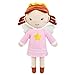 free-space freespace Angel Doll for Girl Baptism Gifts Stuffed Plush Toy Sunday School Religious for Kids 12 inch Pink - Image 2