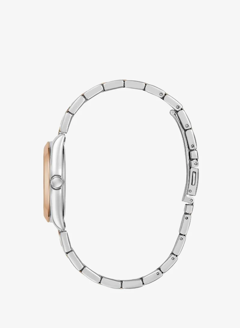 Guess  Ladies 2-Tone Date Watch for Women | Best Price UAE