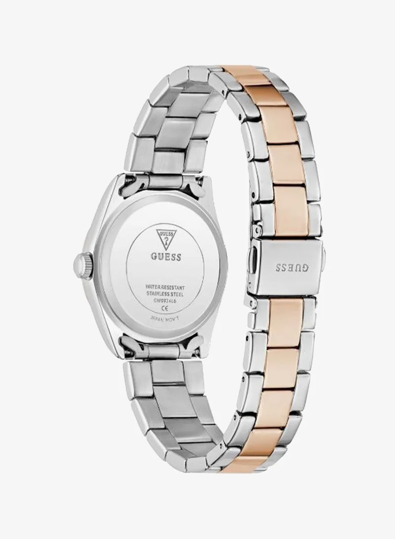 Guess  Ladies 2-Tone Date Watch for Women | Best Price UAE