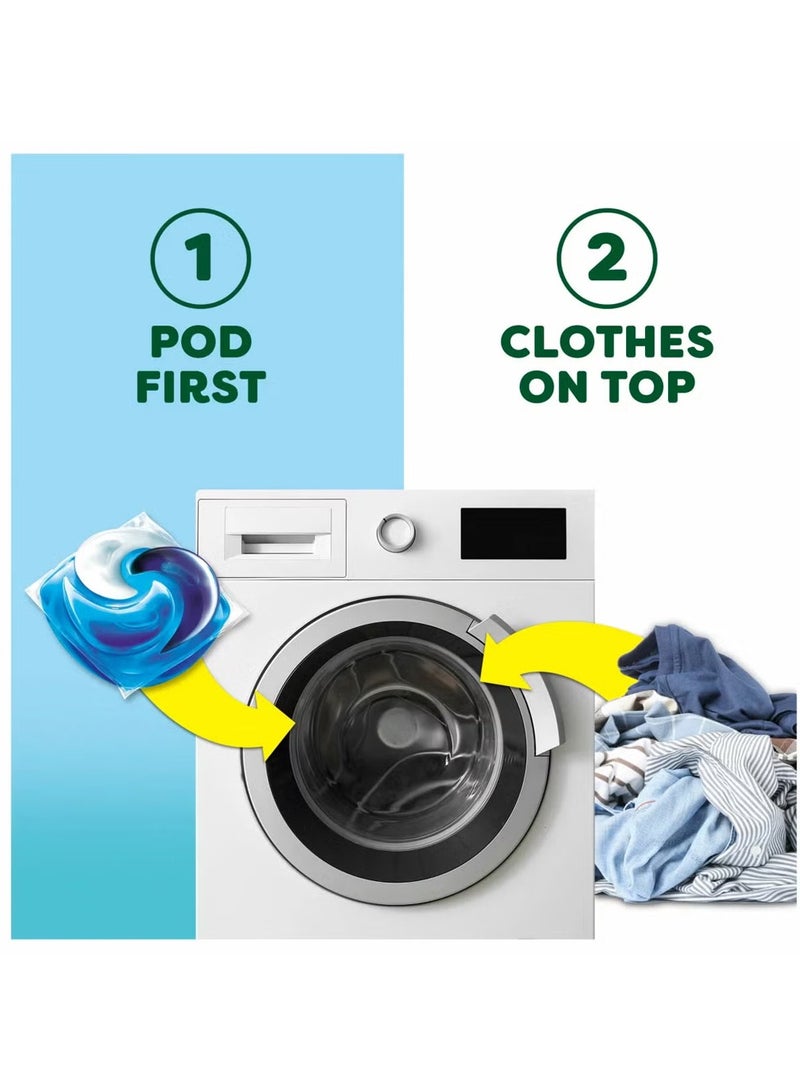 Fairy 60 Non Bio Platinum Laundry Pods with Extra Stain Removal, Non-Bio Washing Capsules for Everyday Clothes Washing, Convenient Pre-Measured Laundry Detergent Pods - Image 3