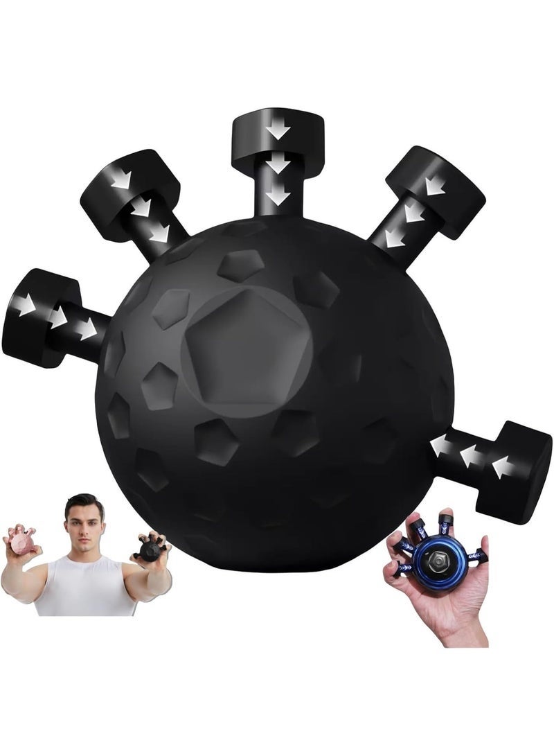 Finger Grip Strengthener, Arm Trainer, Grip Ball, Forearm Strength Enhancer, Grip Trainer, Hand Grip Strength Tool - Image 1