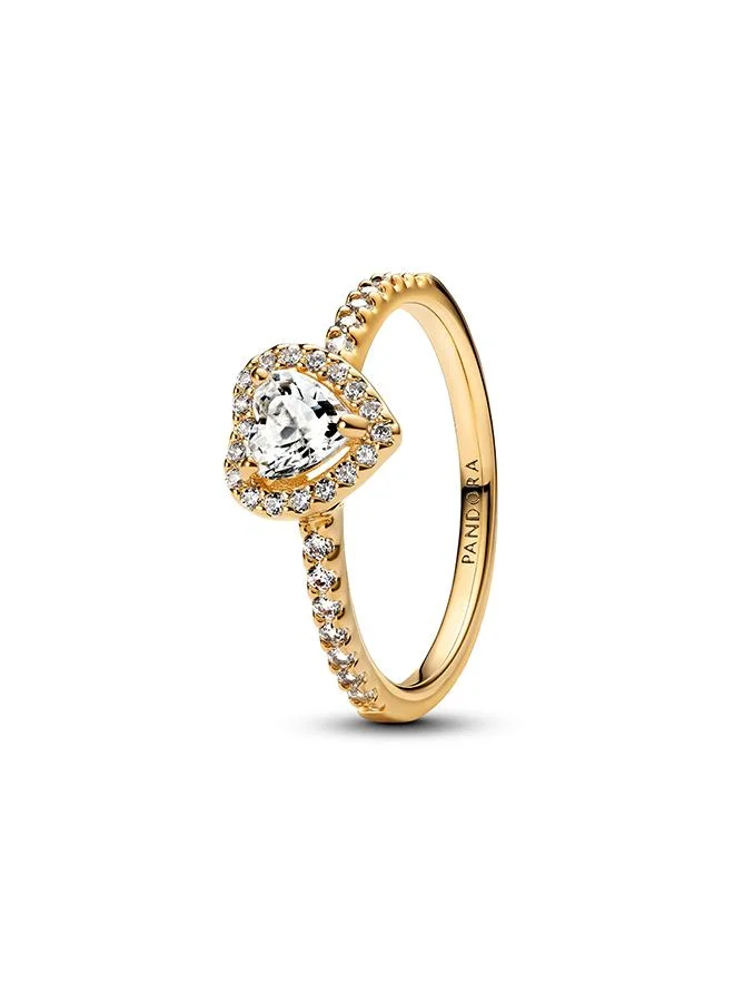 PANDORA Elevated Heart Ring