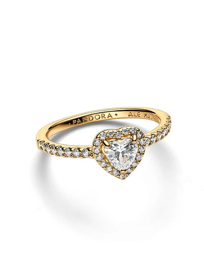 PANDORA Elevated Heart Ring
