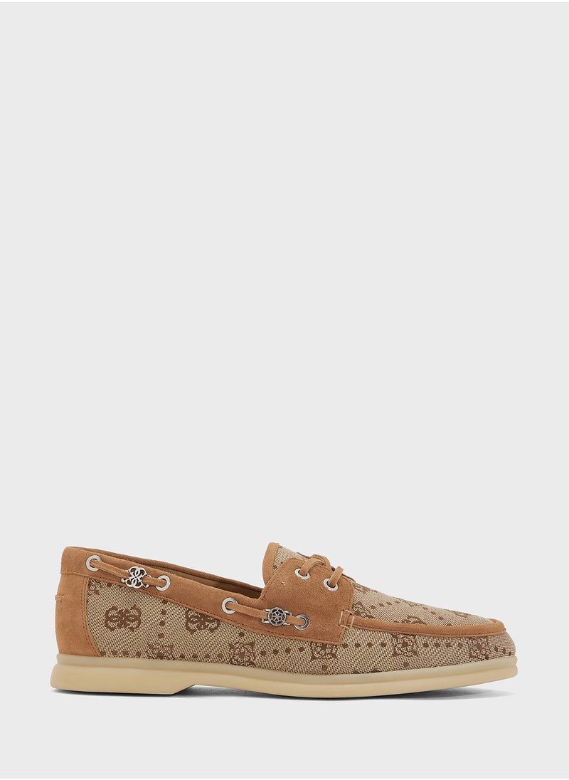 GUESS Lace Up Detailed Slip Ons  - Image 1