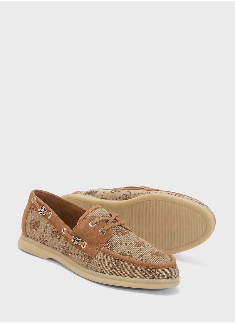 GUESS Lace Up Detailed Slip Ons  - Image 3