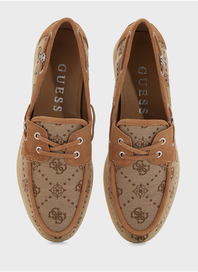GUESS Lace Up Detailed Slip Ons  - Image 4