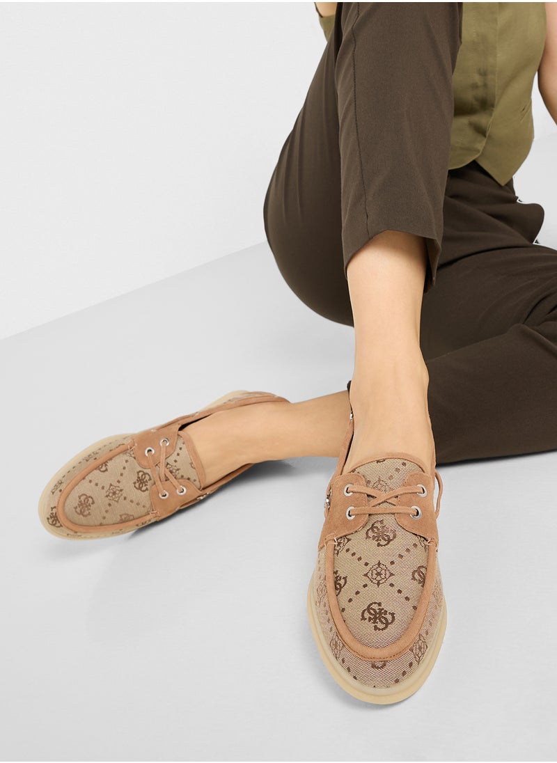 GUESS Lace Up Detailed Slip Ons  - Image 5