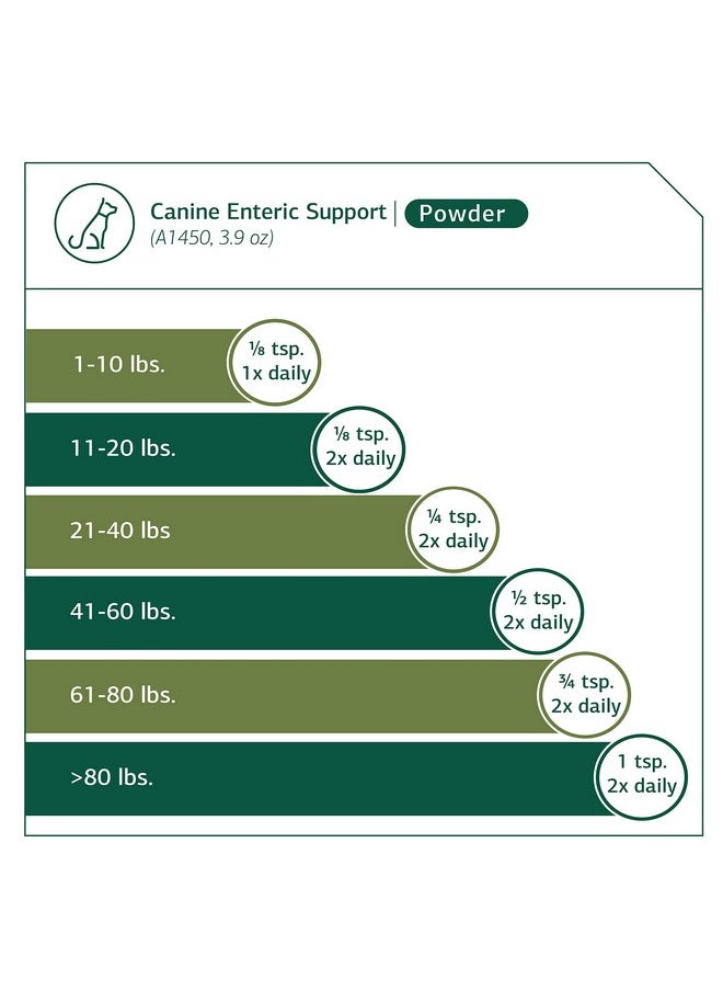 Standard Process Standard Process Canine Enteric Support - Digestive System Support for Dogs - Nutritional Dog Supplement for Gut Health - Canine Supplement Formula to Aid Healthy Digestion - 110 g  - Image 4