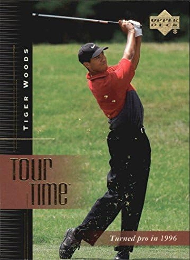 2001 Upper Deck #176 Tiger Woods TT PGA Golf Trading Card