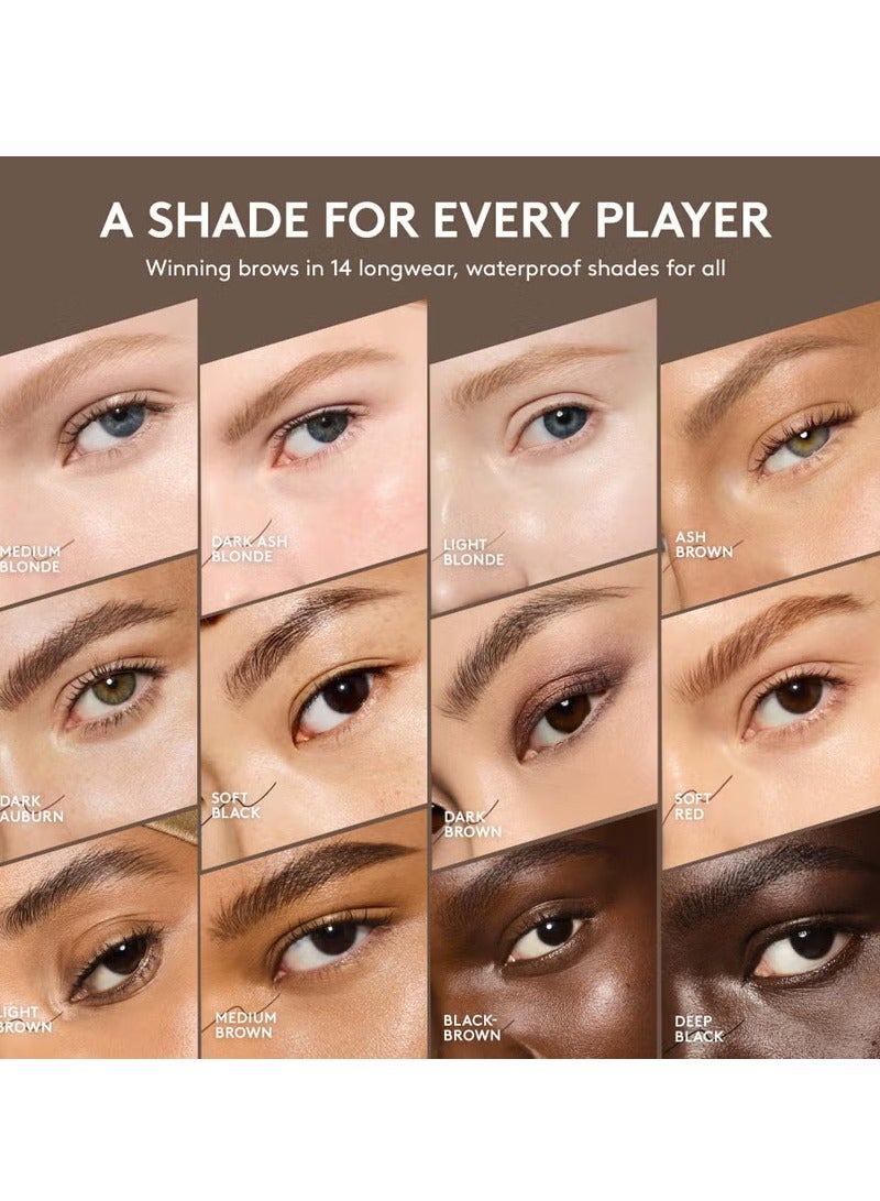 Fenty Beauty Brow Mvp Ultra Fine Brow Pencil & Styler- Dark Auburn - Image 3