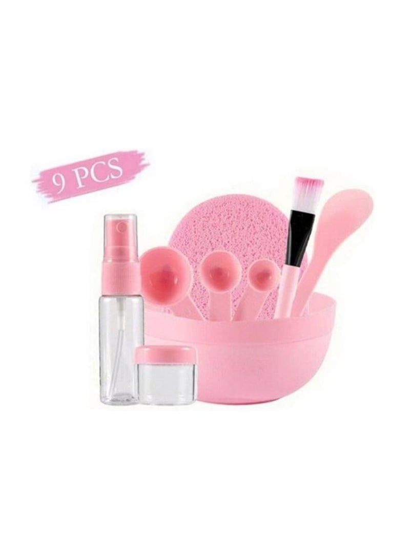 بلومنغ تايم مجموعة أدوات خلط أقنعة الوجه من 9 قطع للنساء - Image 4