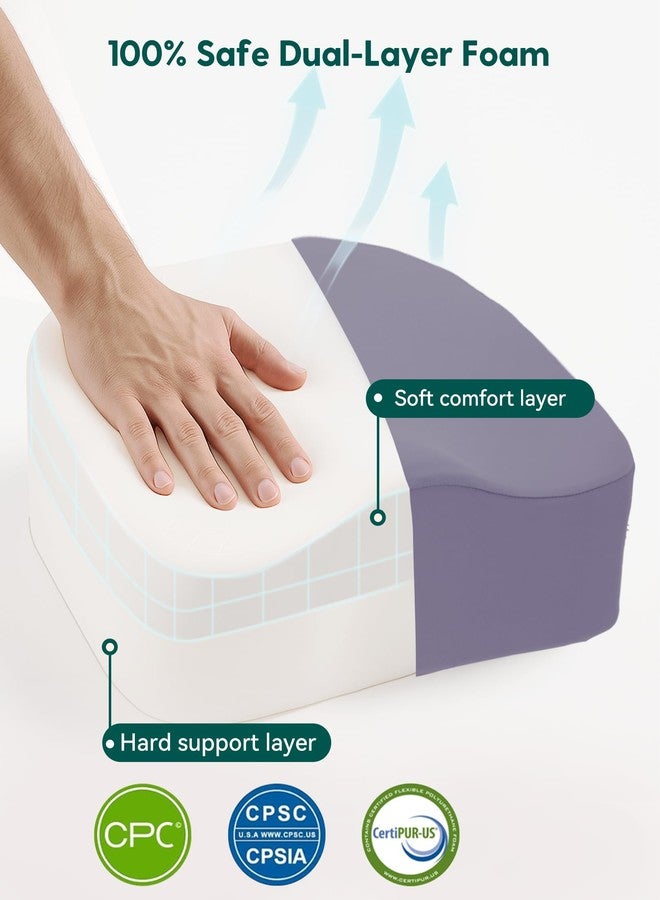 Babelio Ergo-Designed Booster Seat for Kitchen Chair, Promote Proper Upright Posture, Toddler Booster Seat for Dining Table, Removable & Washable Cover, Suitable for 18 Months to 5 Years, Dark Grey - Image 4