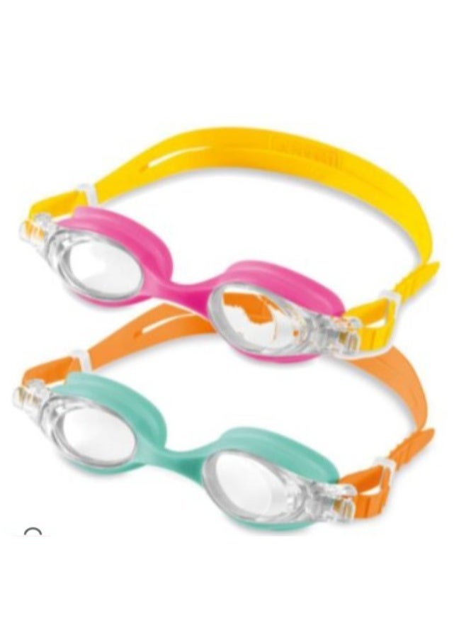 Intex Kids Googles Swimming Goggles Assorted 3-8 Years - Image 1