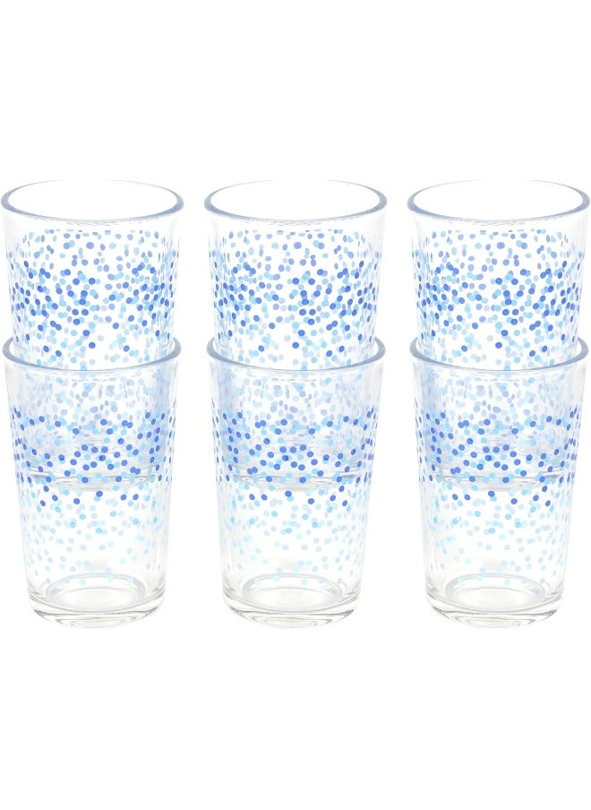 DELCASA Delcasa 230 ML Transparent Glass Tumbler Set- DC3449  - Image 1