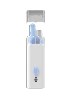 7 in 1 Keyboard Cleaner Set, Computer MacBook Earphone Cleaning Kit, Tablet and Screen Dust Brush Blue