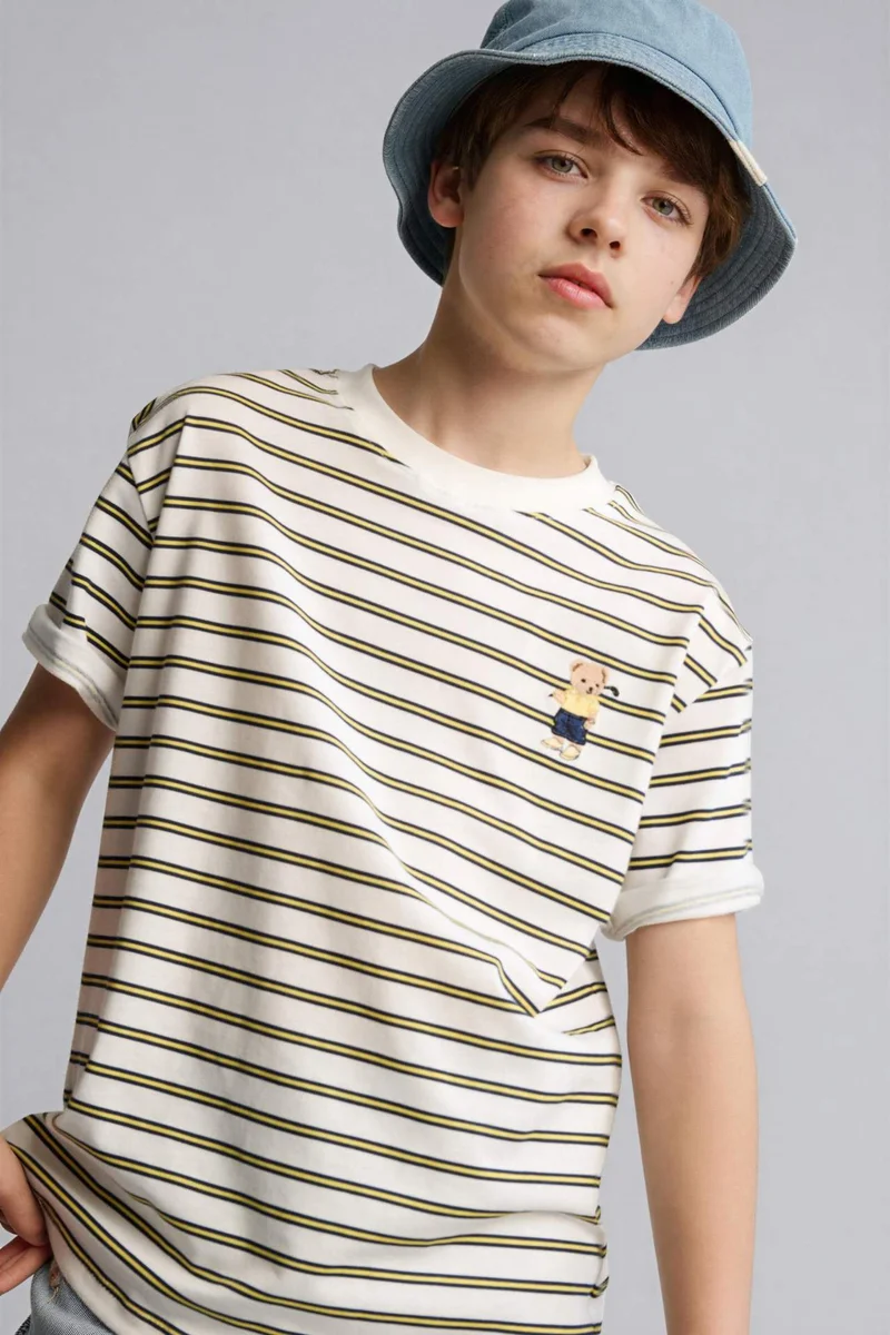 ديفاكتو Boy Regular Fit Short Sleeve T-Shirt