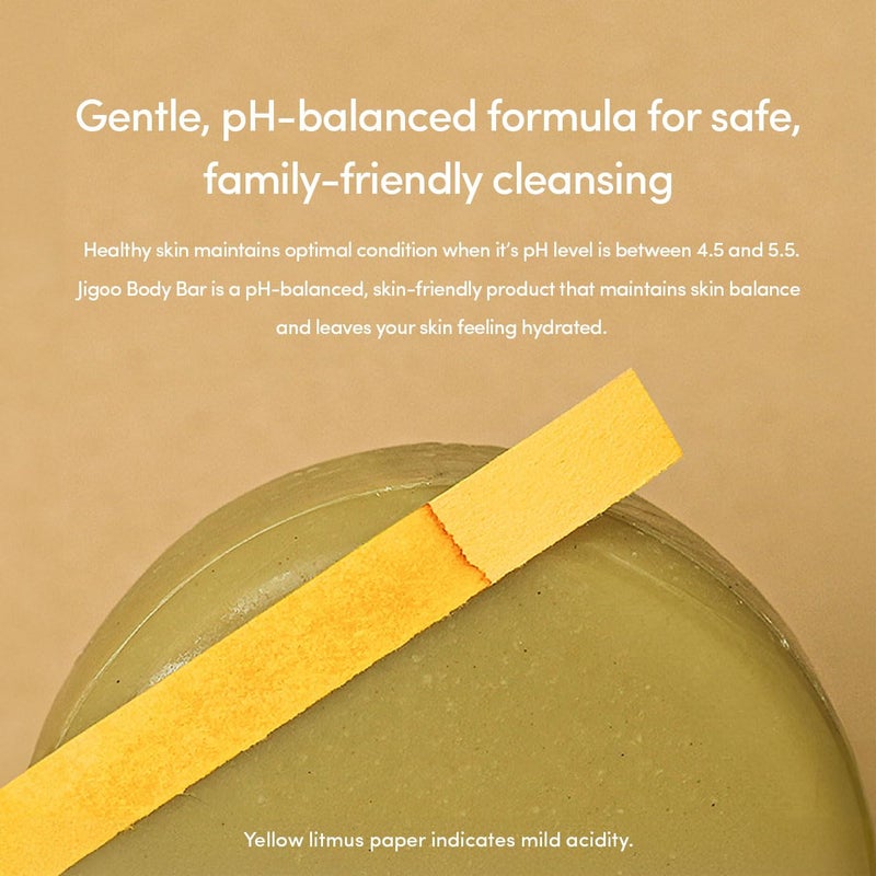 JIGOO Body Bar All in One 352oz 100g Cleansing Shea Butter Body Soap Korean Skin Care - Image 5