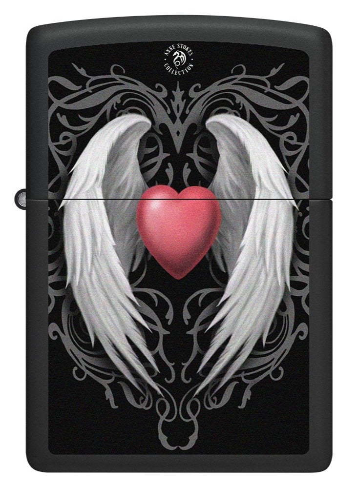 Zippo Ci017396 218 Anne Stokes Collection Black Matte Windproof Lighter - Image 2