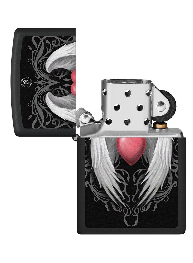 Zippo Ci017396 218 Anne Stokes Collection Black Matte Windproof Lighter - Image 4