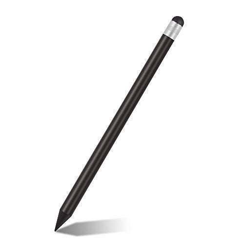 fosa Capacitive Pen for Mobile Phones and Tablets, Universal Replacement Capacitive Pencil with Rubber Nib Support Click, Double Click, Drag, Scroll, 165 * 9 * 9mm - Image 1
