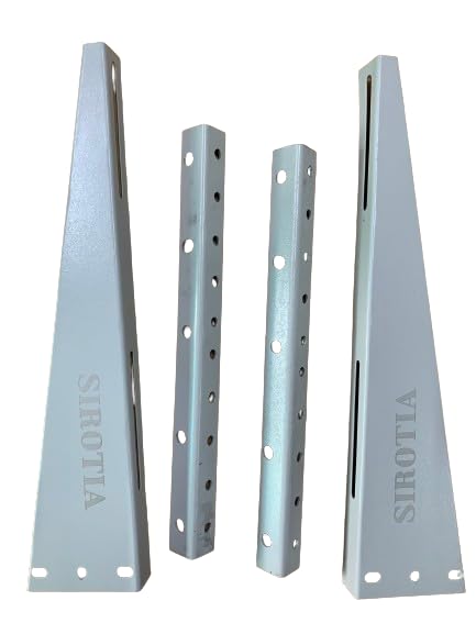 SIROTIA (19 inch) AC Stand Heavy Duty Air Conditioner Outdoor | Unit Wall Mounting Brackets Ac Out Door Stand | Sutibale for All Type of AC Outdoor Unit - Image 2