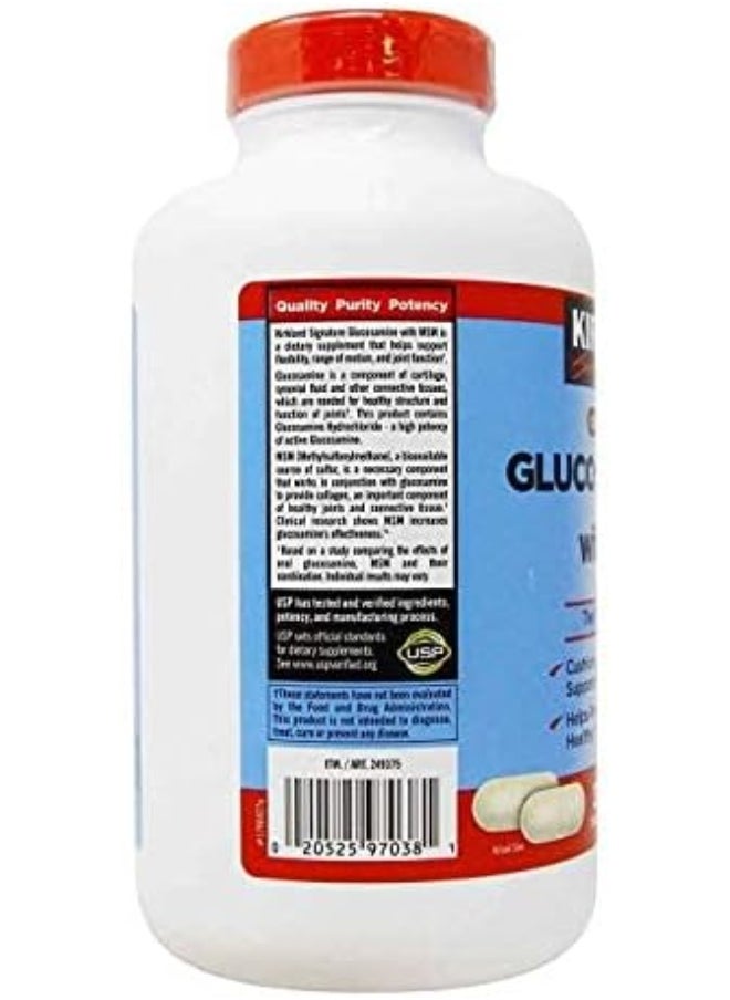 Kirkland Signature - Kirkland Signature Glucosamine with MSM, 375 Tablets - Image 1
