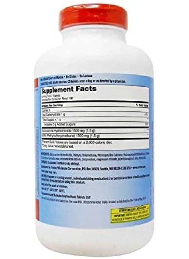 Kirkland Signature - Kirkland Signature Glucosamine with MSM, 375 Tablets - Image 1
