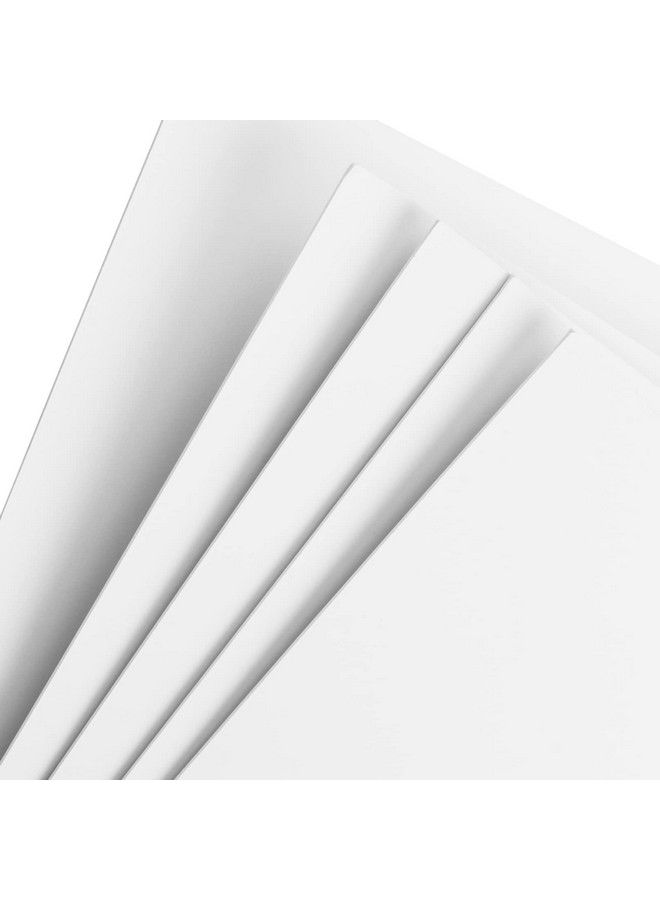 PINGEUI 50 ورقة 12 × 12 بوصة لوح مقوى أبيض متوسط الوزن ورقة كرتون أبيض لمشاريع القص واللصق وإطارات الفن والطباعة والمشاريع اليدوية - Image 4