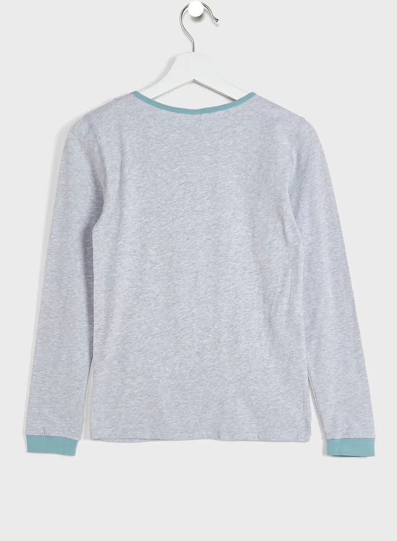 Cotton On Kids Slogan Pyjama Set