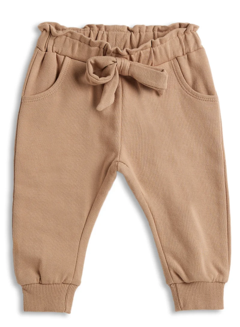 Dirkje Dirkje Girls Set- Top with lace detail at the neck & Trousers