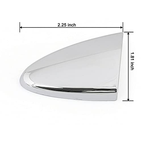 artapek Door Handle Cover Cap Chrome Plated Front Driver Side Compatible with Lexus ES350 2007-2012, LS460 2007-2017, LS600hl 2008-2016 - Image 3