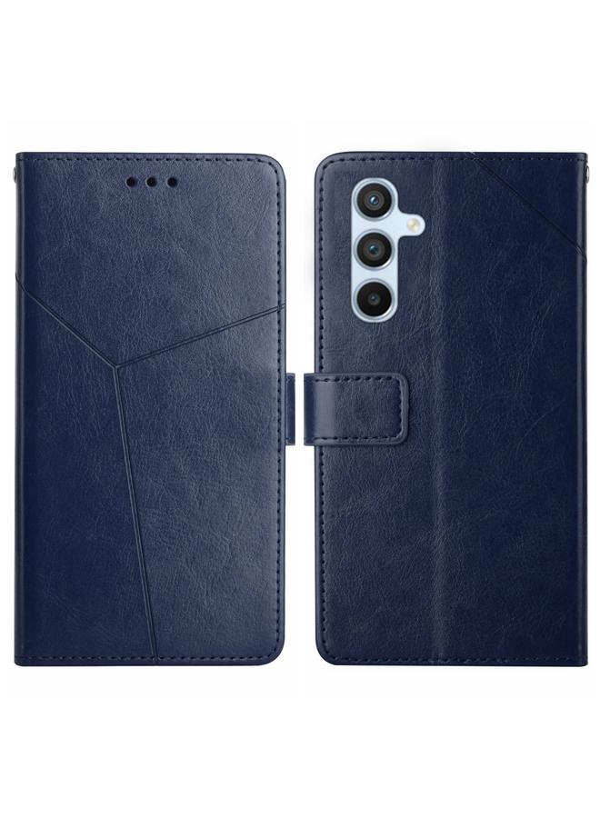 S-TOP Case For Samsung Galaxy A55 5G Y-shaped Pattern Flip Leather Phone Case - Image 1
