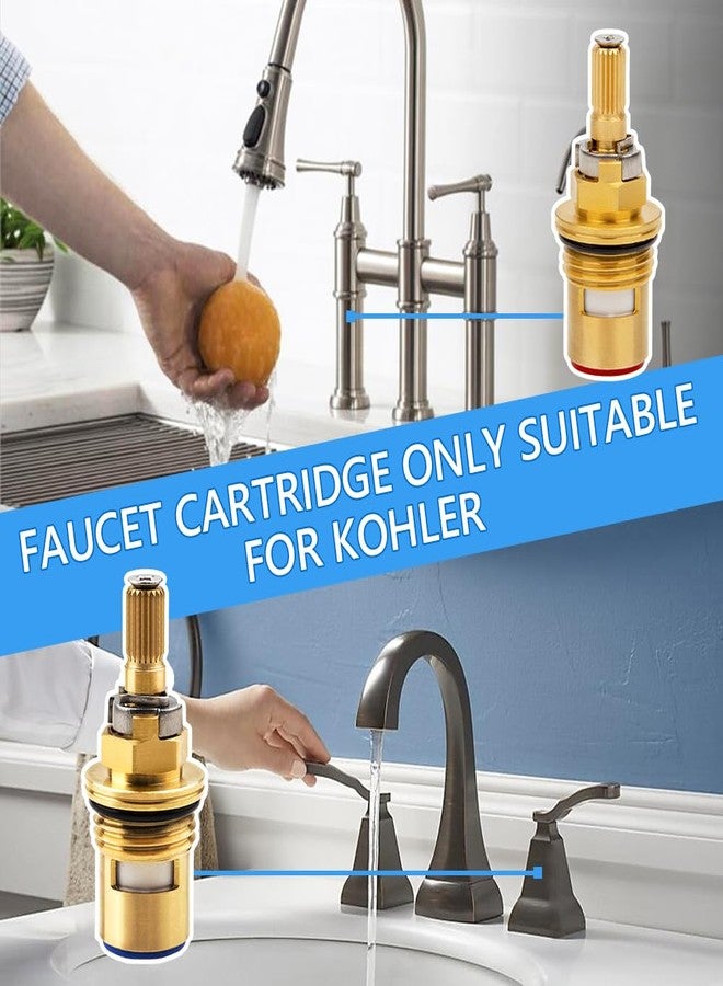 gcbcrit Ceramic Valve Cartridge Compatible with Kohler Cold Water K-GP77006-RP GP77006-rp Ceramic Valve - Image 4
