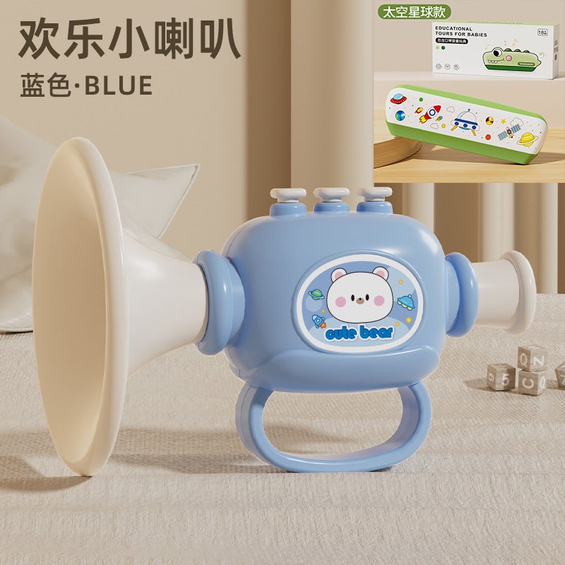 Baby Toy Musical Instrument - Blowable Whistle, Harmonica & More for Ages 0-3