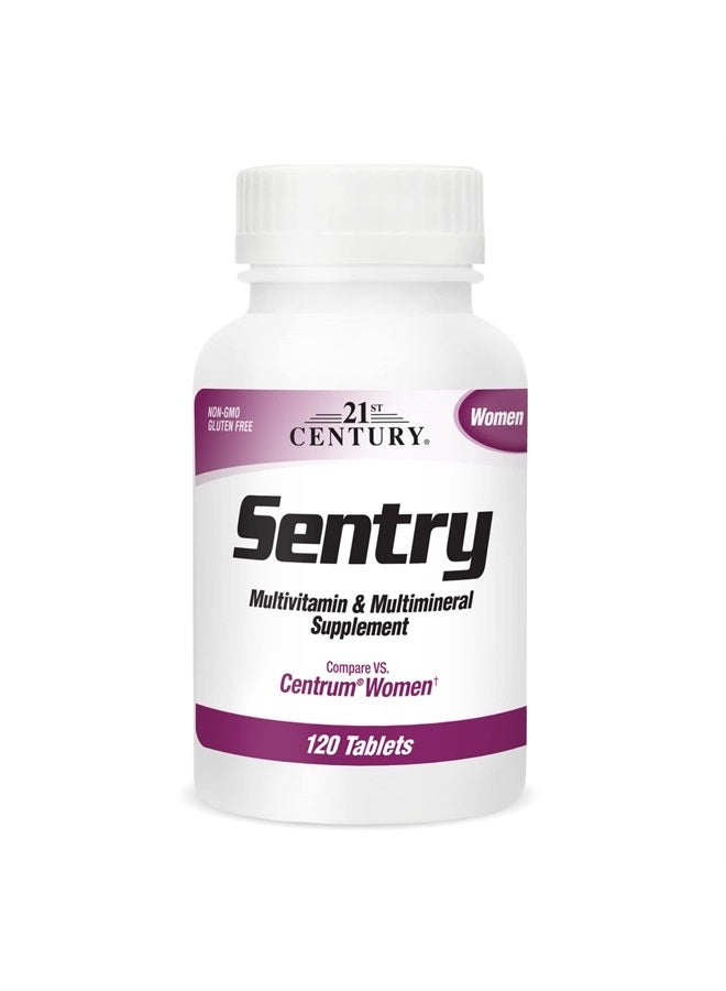 21st Century Sentry Women Multivitamin Tablets, 120 Count - Image 1