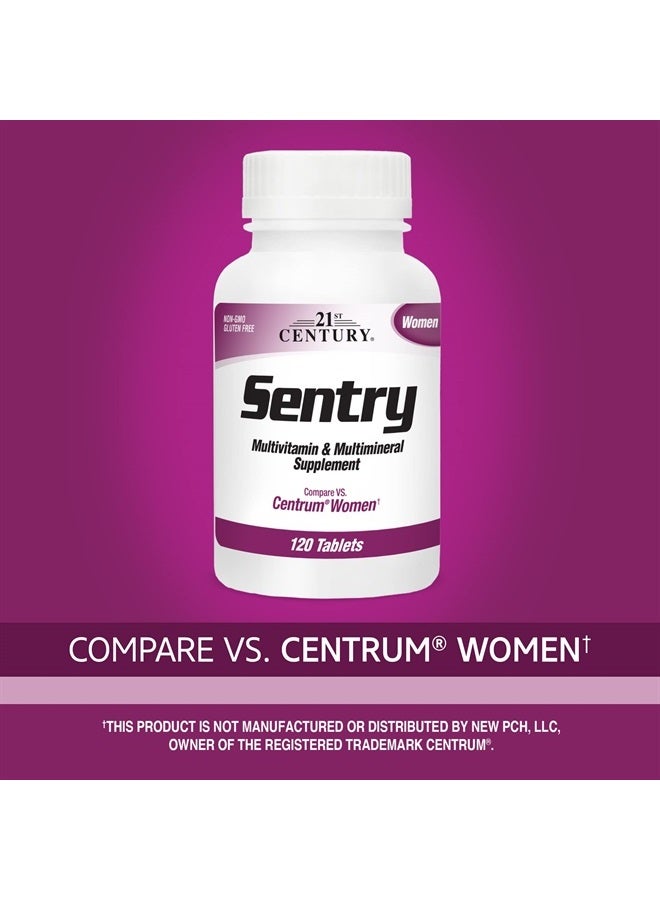 21st Century Sentry Women Multivitamin Tablets, 120 Count - Image 2