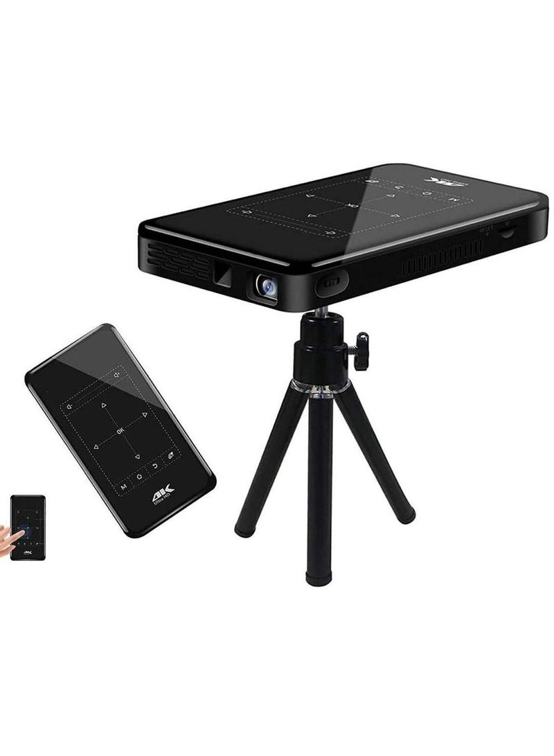 Smart Projector Android 7.0 1G RAM + 8G ROM Mini Portable Projector Support WiFi USB HDMI Bluetooth TF For Home Theater Business Meeting  - Image 1