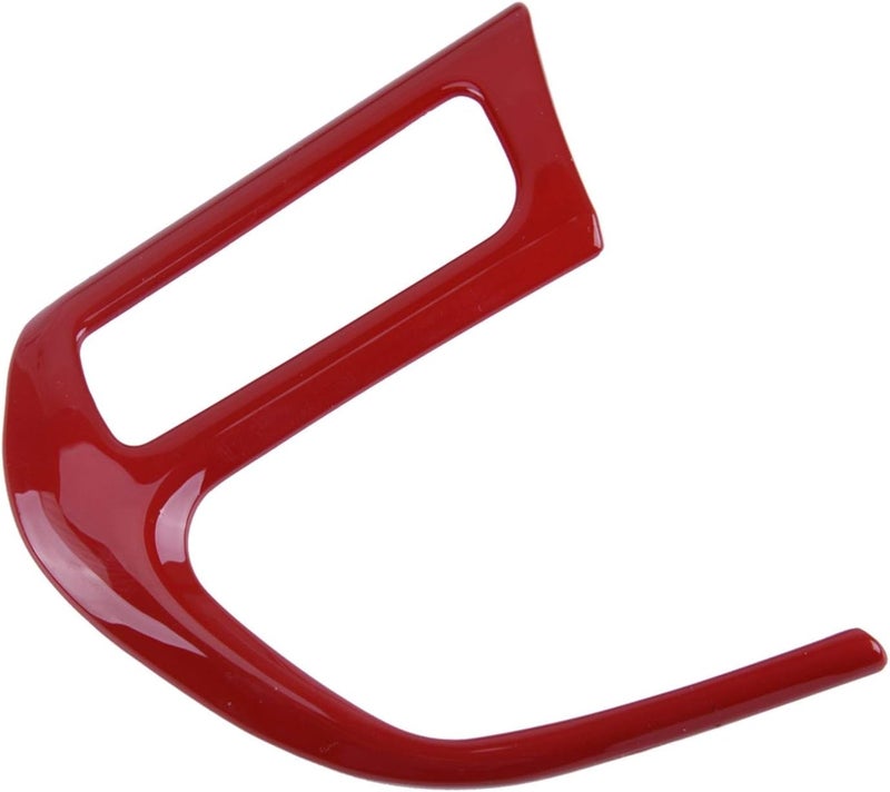 QASULER Red ABS Steering Wheel Cover Trim for Jeep - Image 2